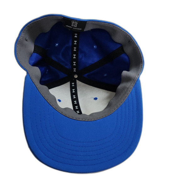 Under Armour Hat Men L/XL Blue Stretch Cap Golf Baseball - Picture 5 of 6